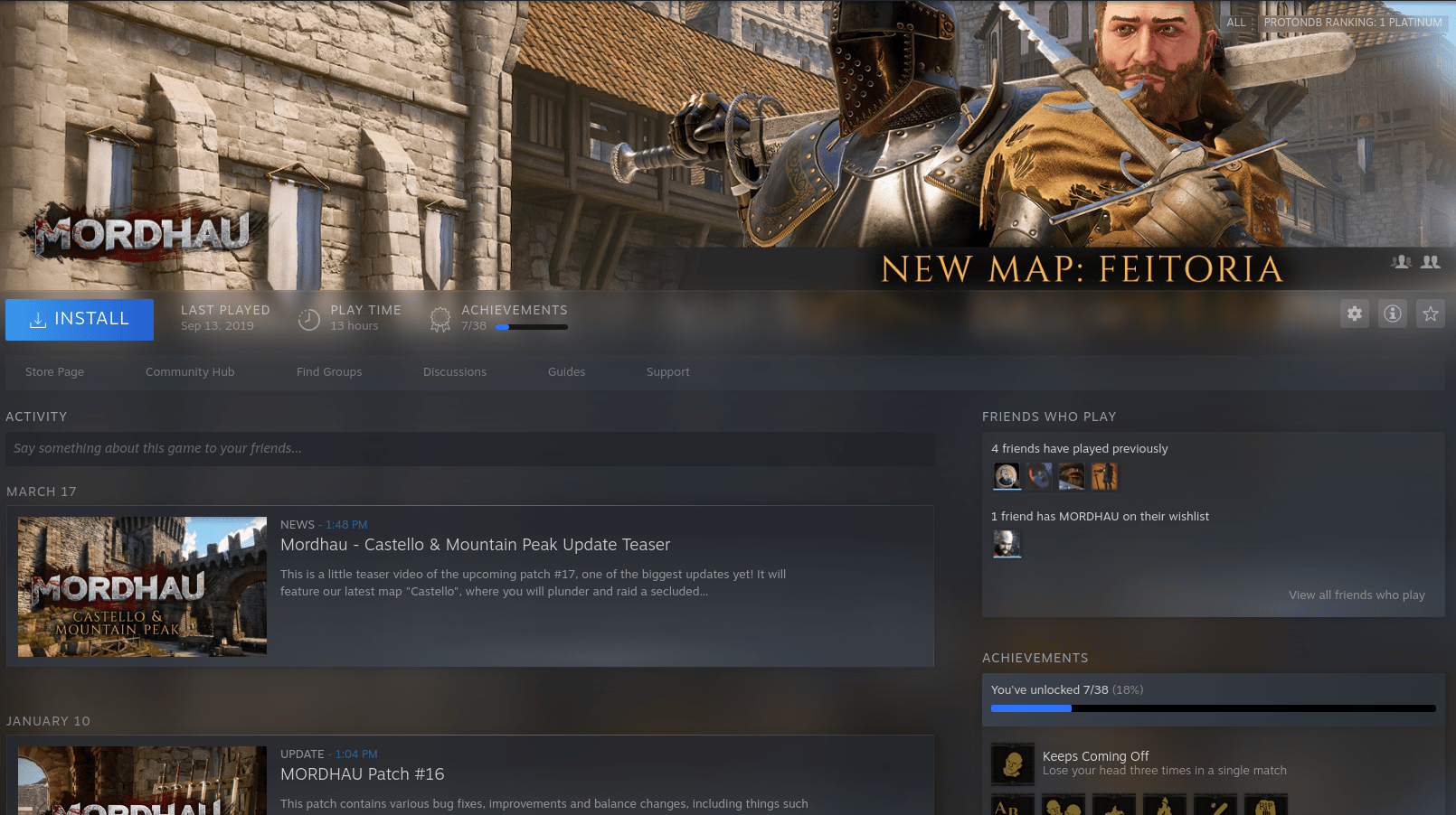How to play Mordhau on Linux