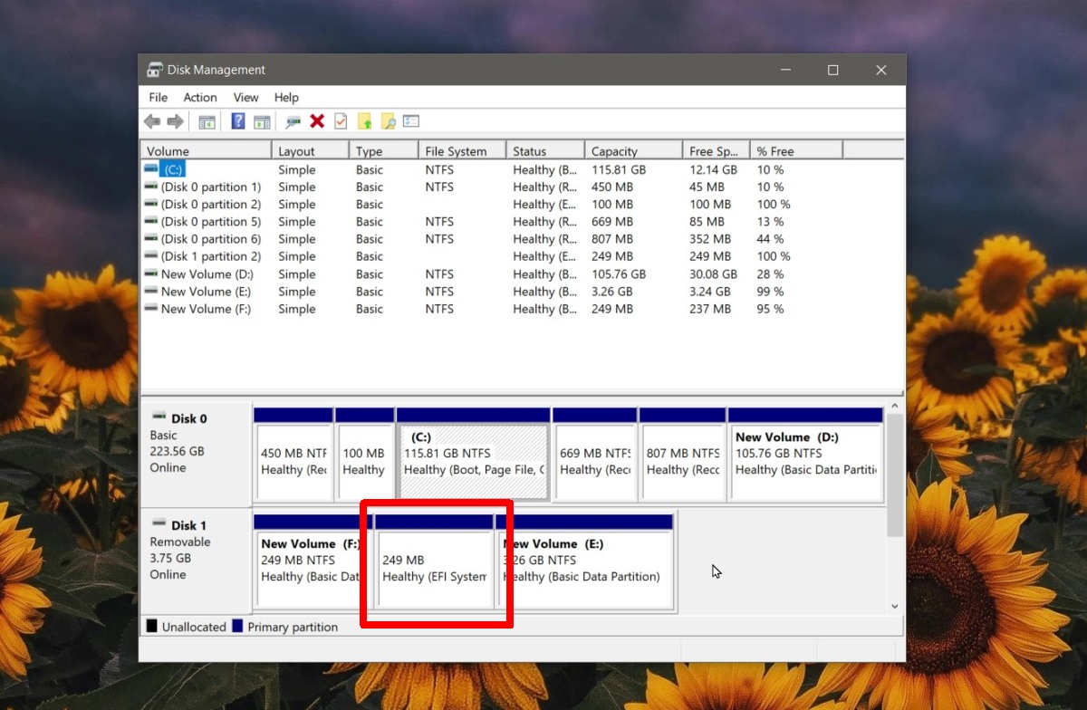 How to delete a system partition on Windows 10