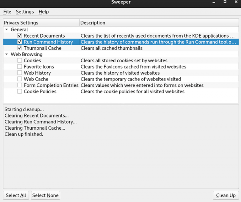How to clean your Linux PC with Sweeper