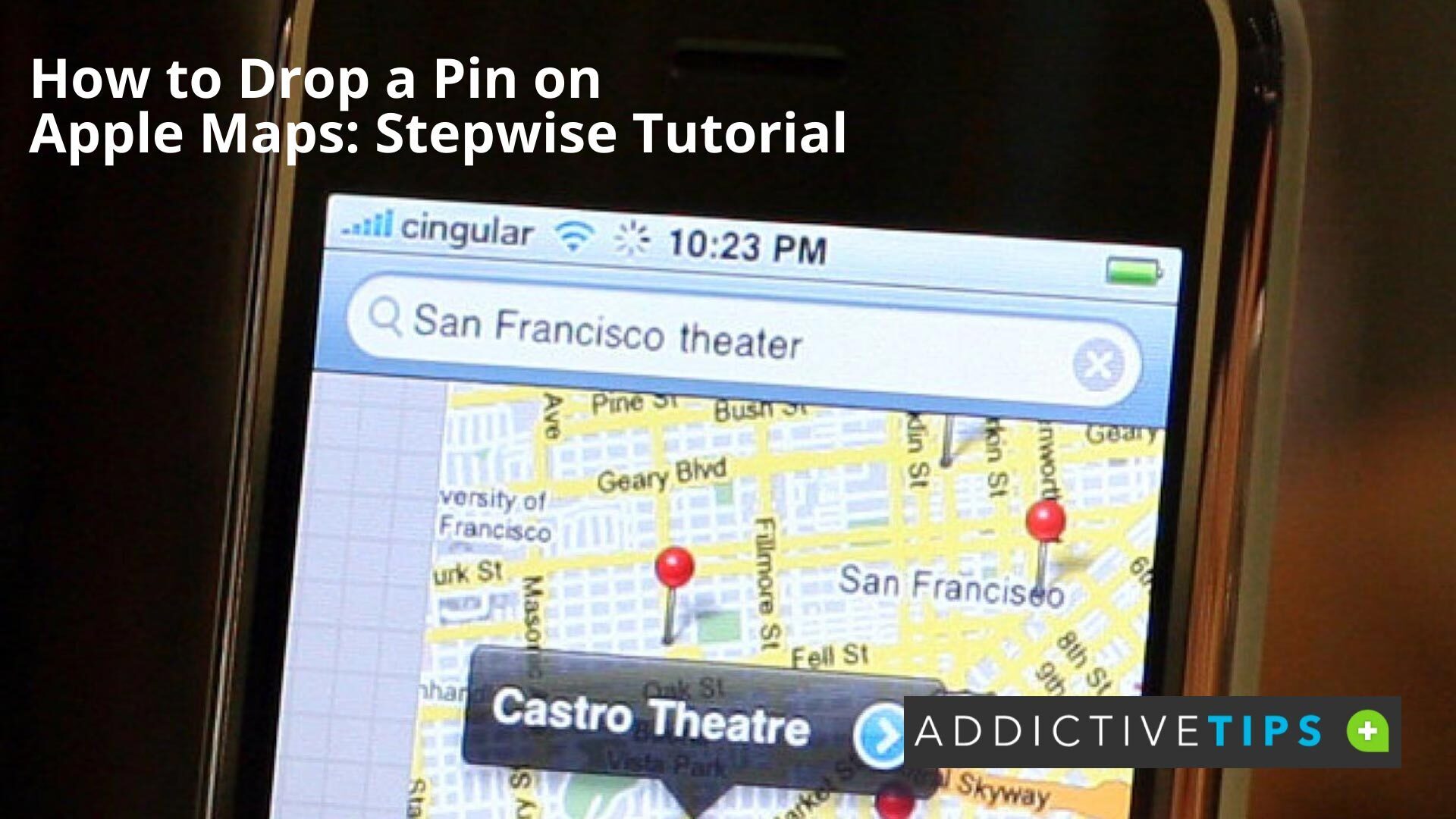How to Drop a Pin on Apple Maps?