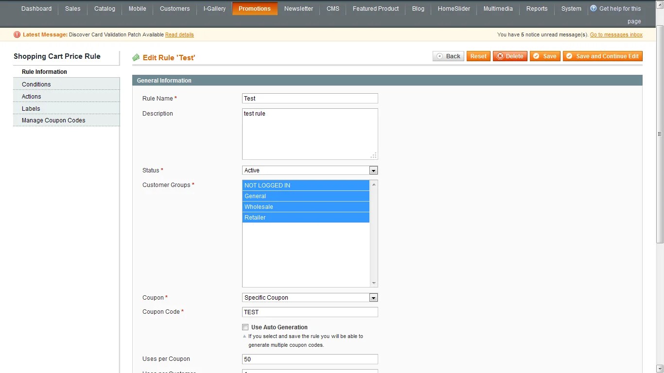 How to generate Coupon Code in Knowledge Base