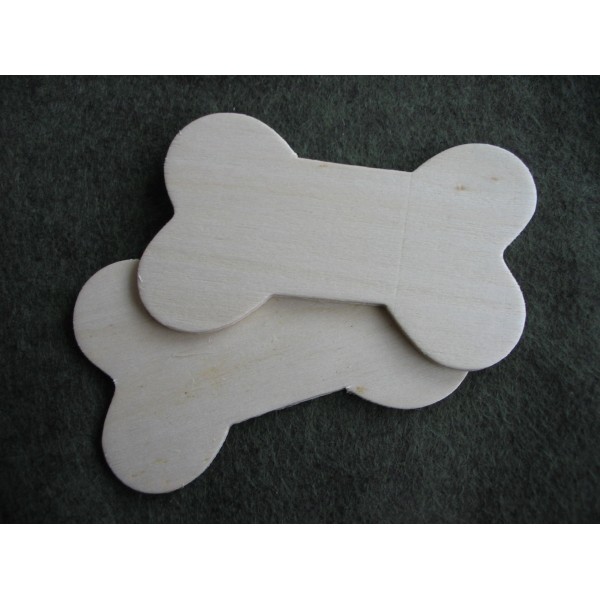 Wooden Dog Bones Adelines