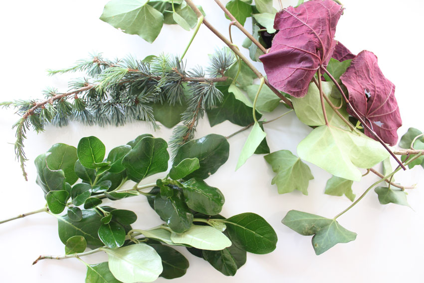 How to preserve leaves for a Christmas wreath