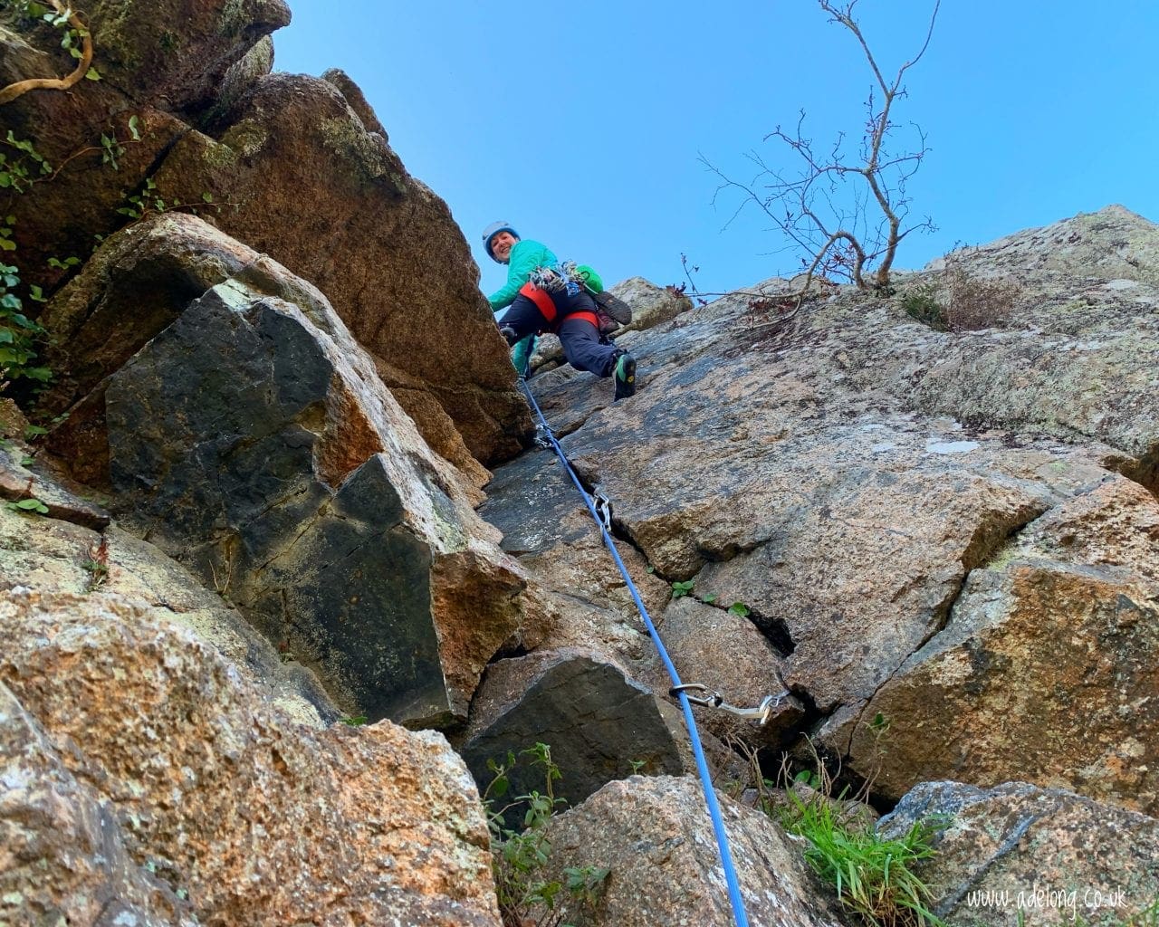 Rock Climbing on Dartmoor Trad Climbing Devon, Adelong Outdoors
