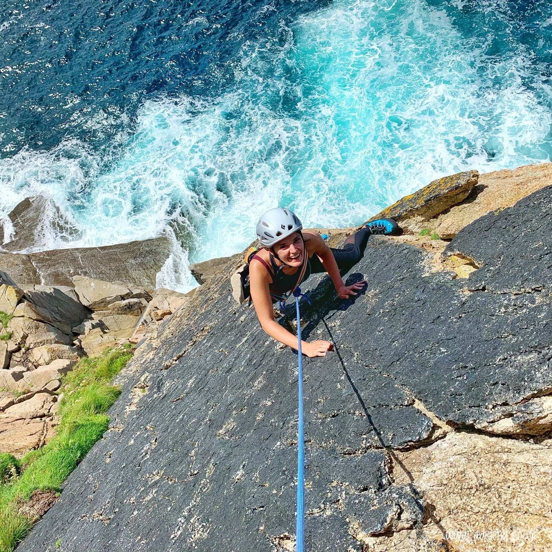 Guided Rock Climbing in Devon and Cornwall Adelong
