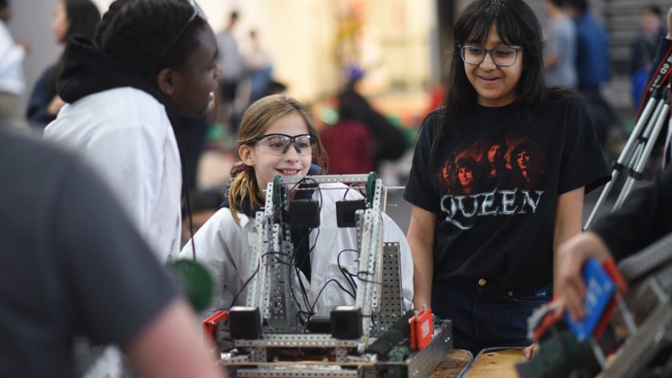 Guiding the Engineers of Tomorrow, One Robot at a Time