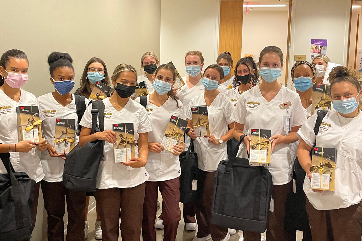 Women's Giving Circle Donates 300Plus Stethoscopes to CNPH Students