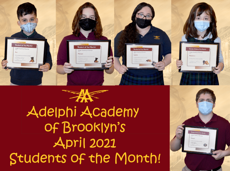 Get to Know Adelphi's April 2021 Students of the Month!