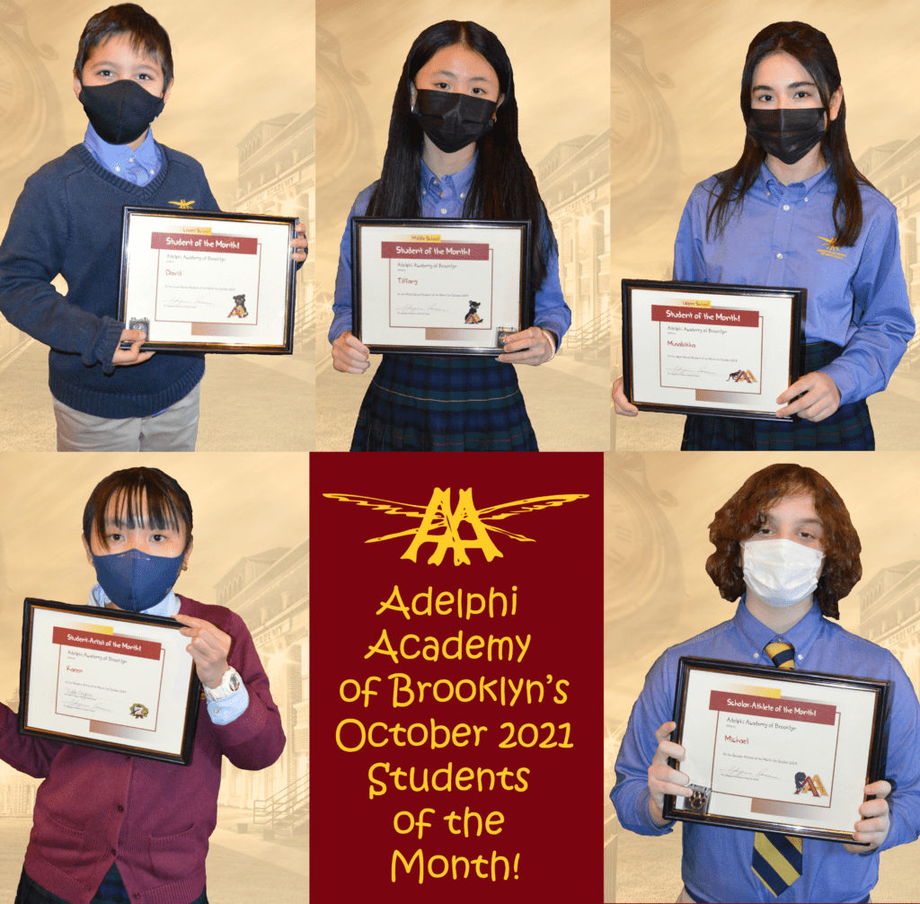 Get to Know Adelphi's October 2021 Students of the Month!