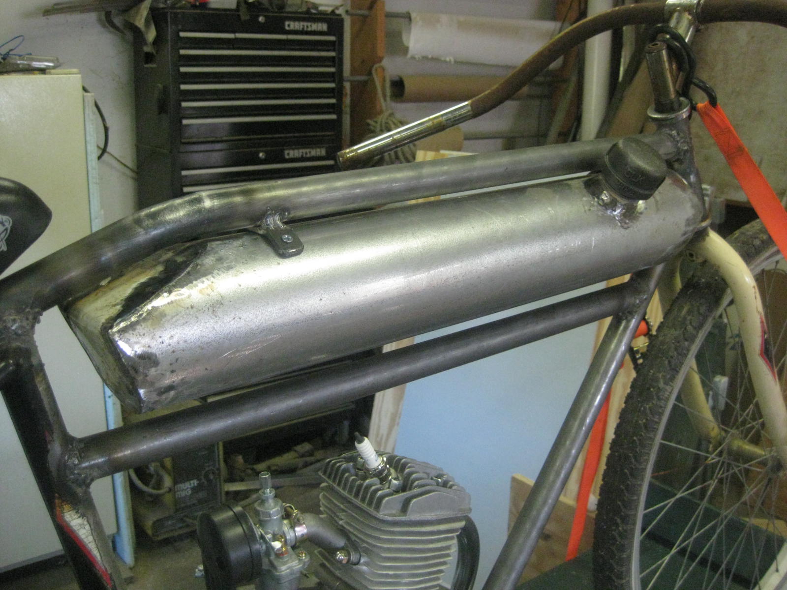 "Adelphia Motorcycle Co. Hand built from the ground up!"