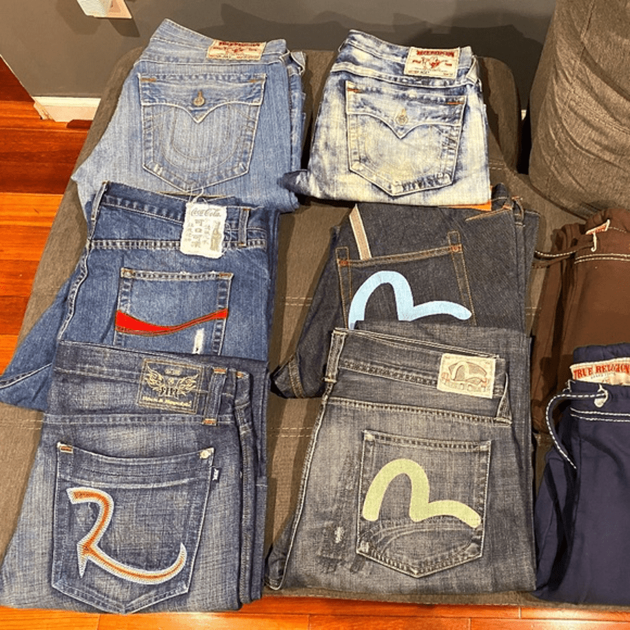 The High End Designer Clothing Brand Evisu Jeans Popularity Adept