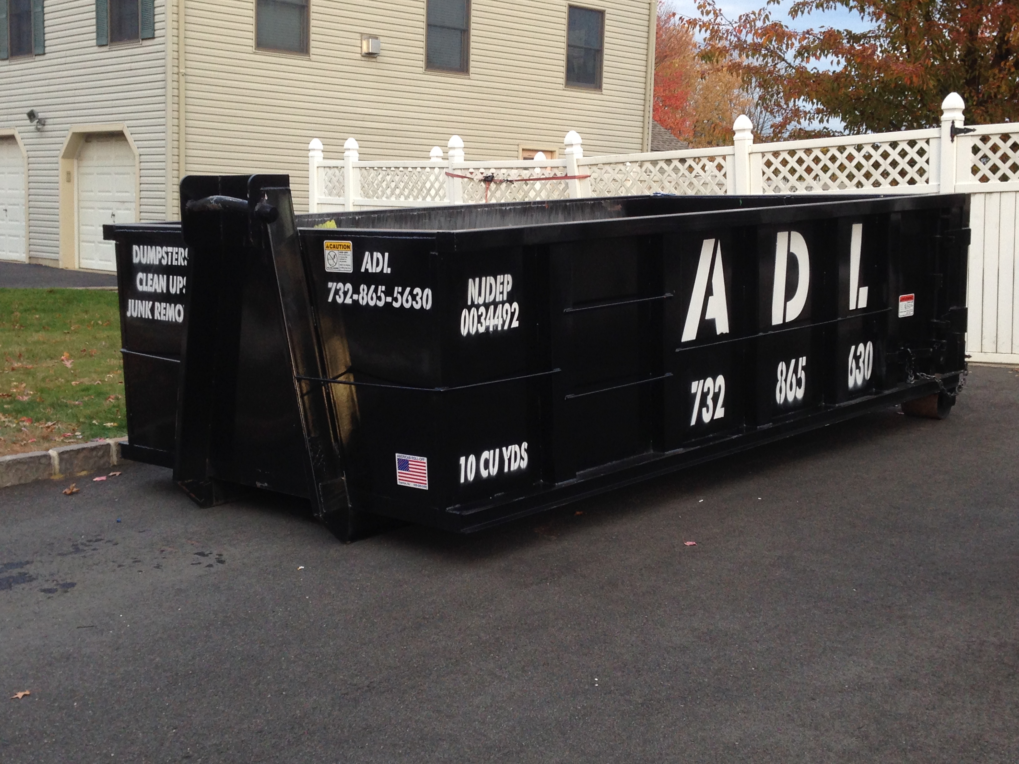 NJ Dumpster Rental Questions ADL