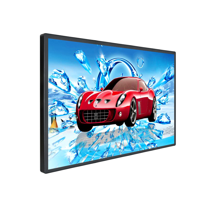 86 Inch Wall Mount Digital Signage Big Size Lcd Tv Advertising Screen