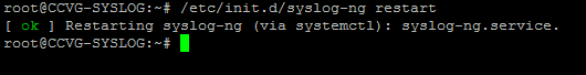 Configuration d'un serveur Syslog pour un routeur Checkpoint