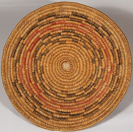 Diné (Navajo) Traditional Ceremonial Basket [SOLD] Adobe Gallery, Santa Fe