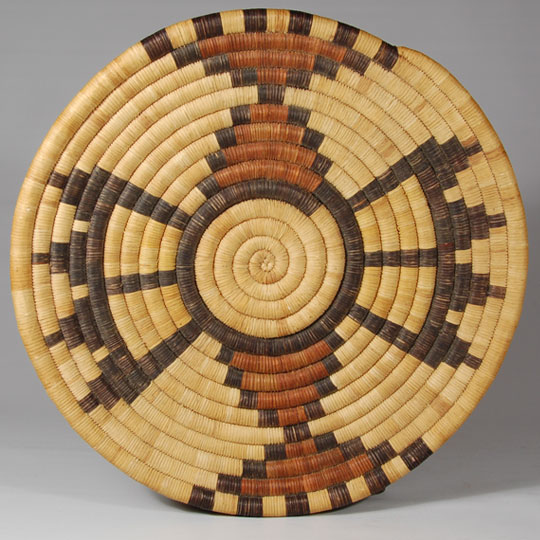 Hopi Second Mesa Coiled Pictorial Basket Southwest Indian Baskets