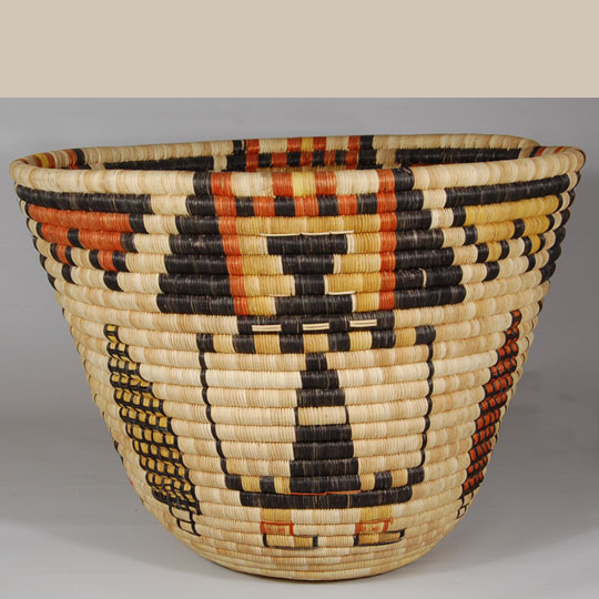 Hopi Second Mesa Deep Pictorial Basket Southwest Indian Baskets