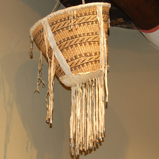 Southwest Indian Baskets Ollas or Jars Apache Weaver Unknown