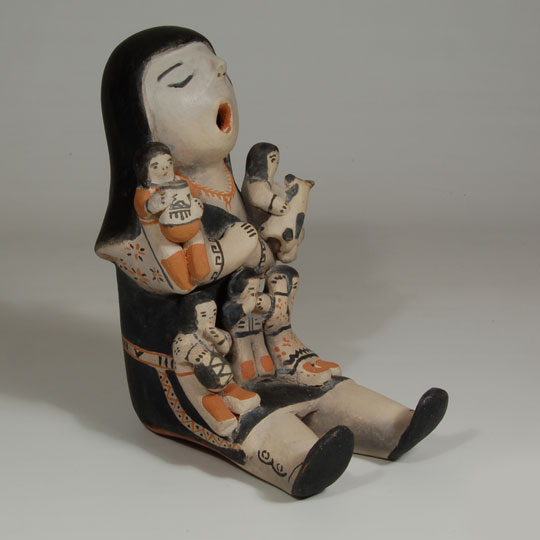Storyteller Figurine Cochiti C368802 Adobe Gallery, Santa Fe