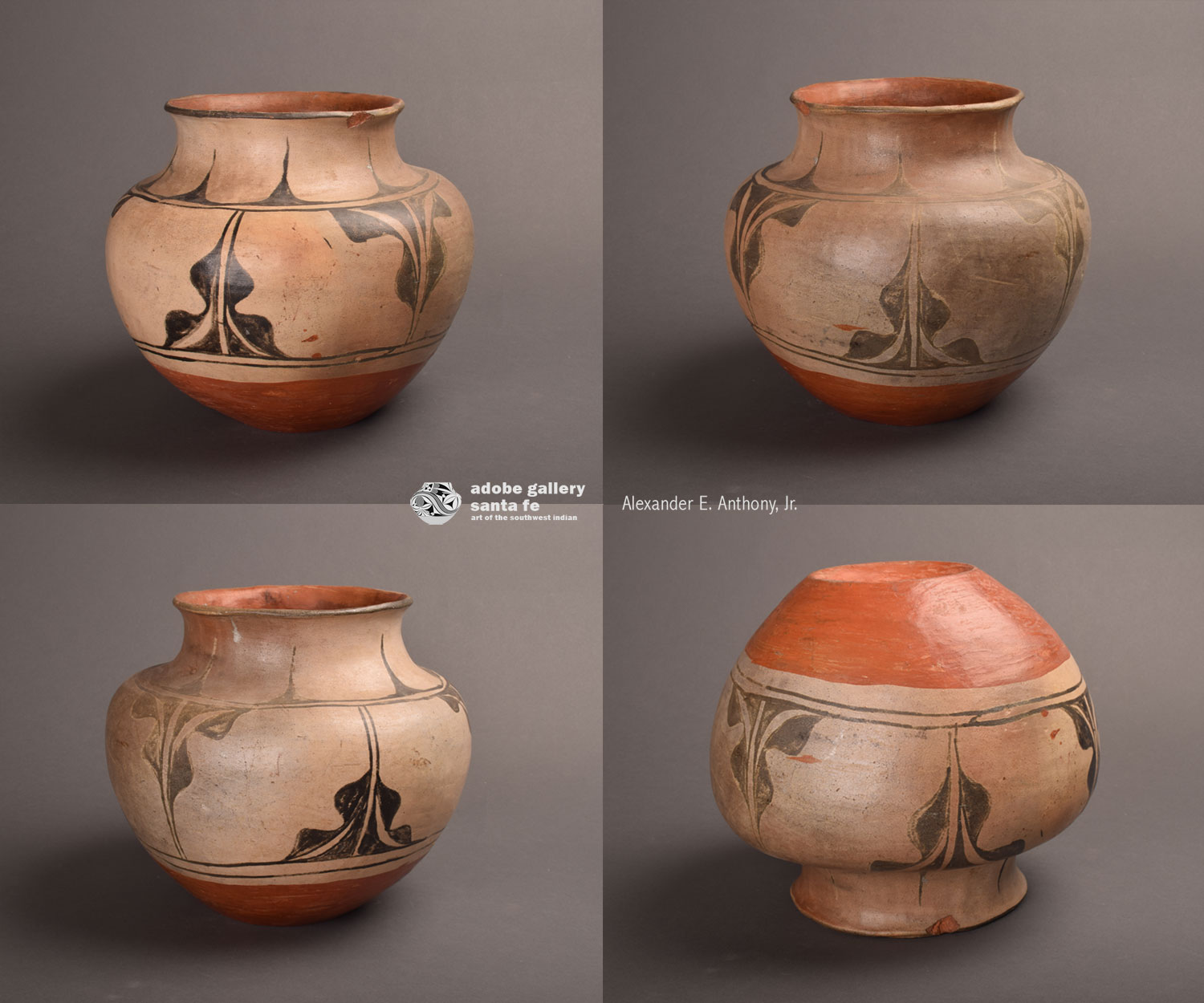 Historic Pueblo Pottery C3802 Adobe Gallery, Santa Fe