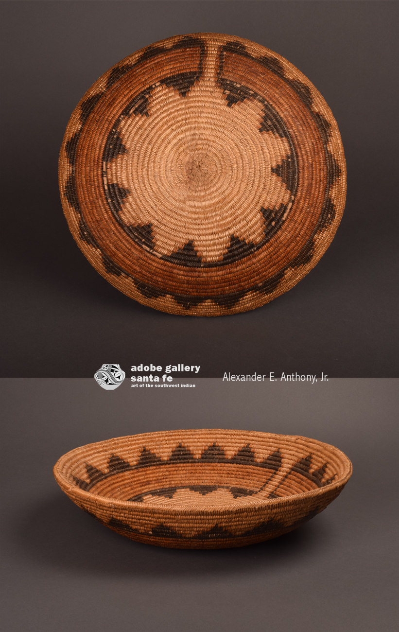 Native American Basket C4091G Adobe Gallery, Santa Fe