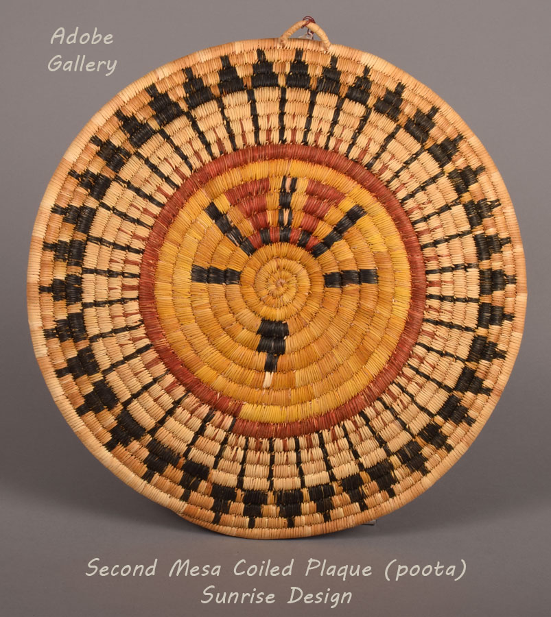 Native American Basket C4485G Adobe Gallery, Santa Fe