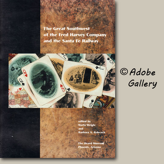 Fred Harvey Company Santa Fe Railway book Adobe Gallery, Santa Fe