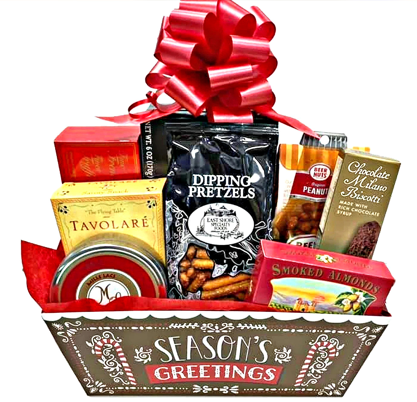 Season's Greetings Europe Inspired Holiday Gift Basket