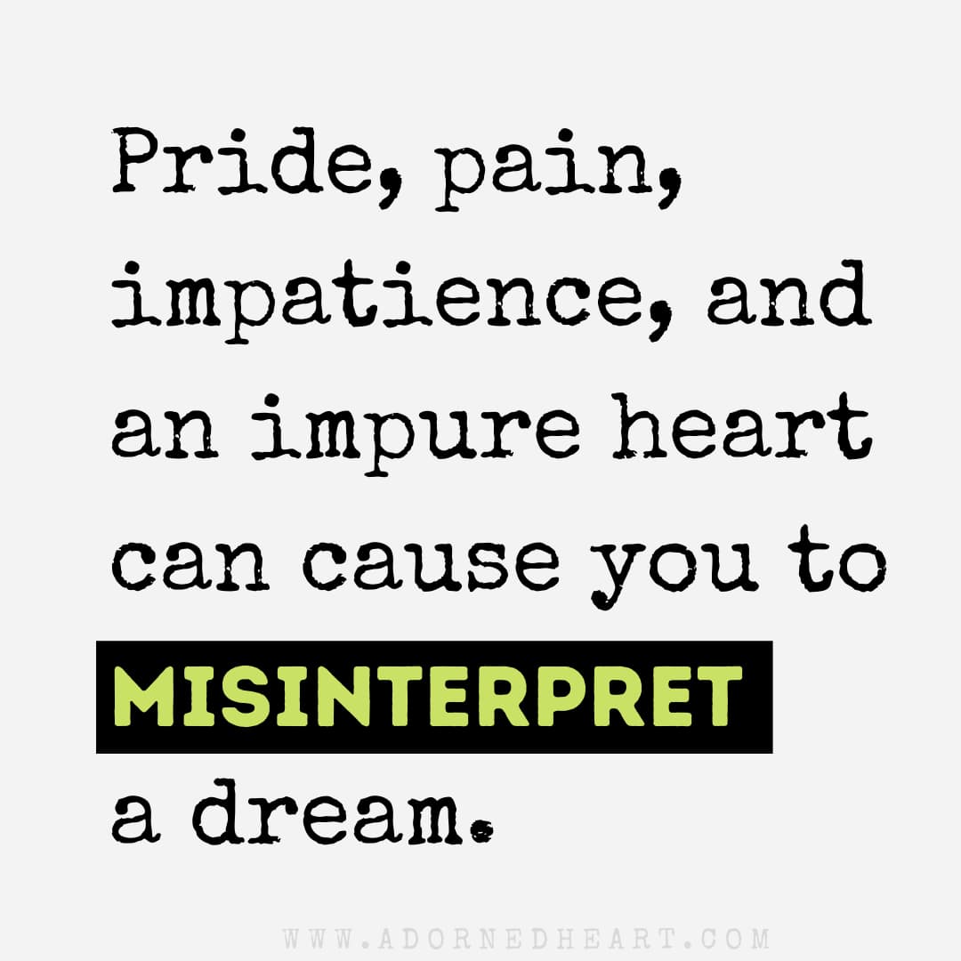 7 Steps to Interpreting Christian Dreams to Hear God Speak! ADORNED HEART