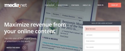 AdSense Alternatives: Media.net