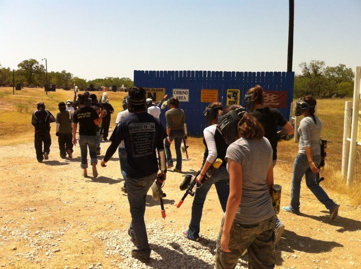 South Texas Paintball Field Krossfire Paintball Park, San Antonio