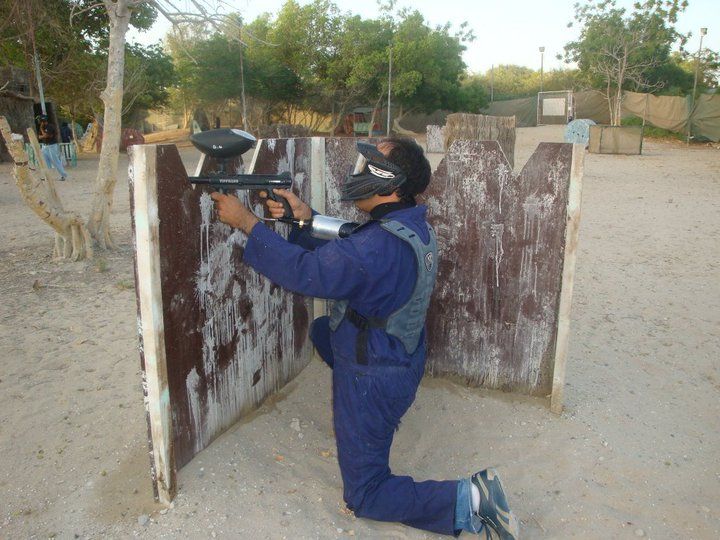 Desert Paintball in Dubai Pursuit Games, UAE