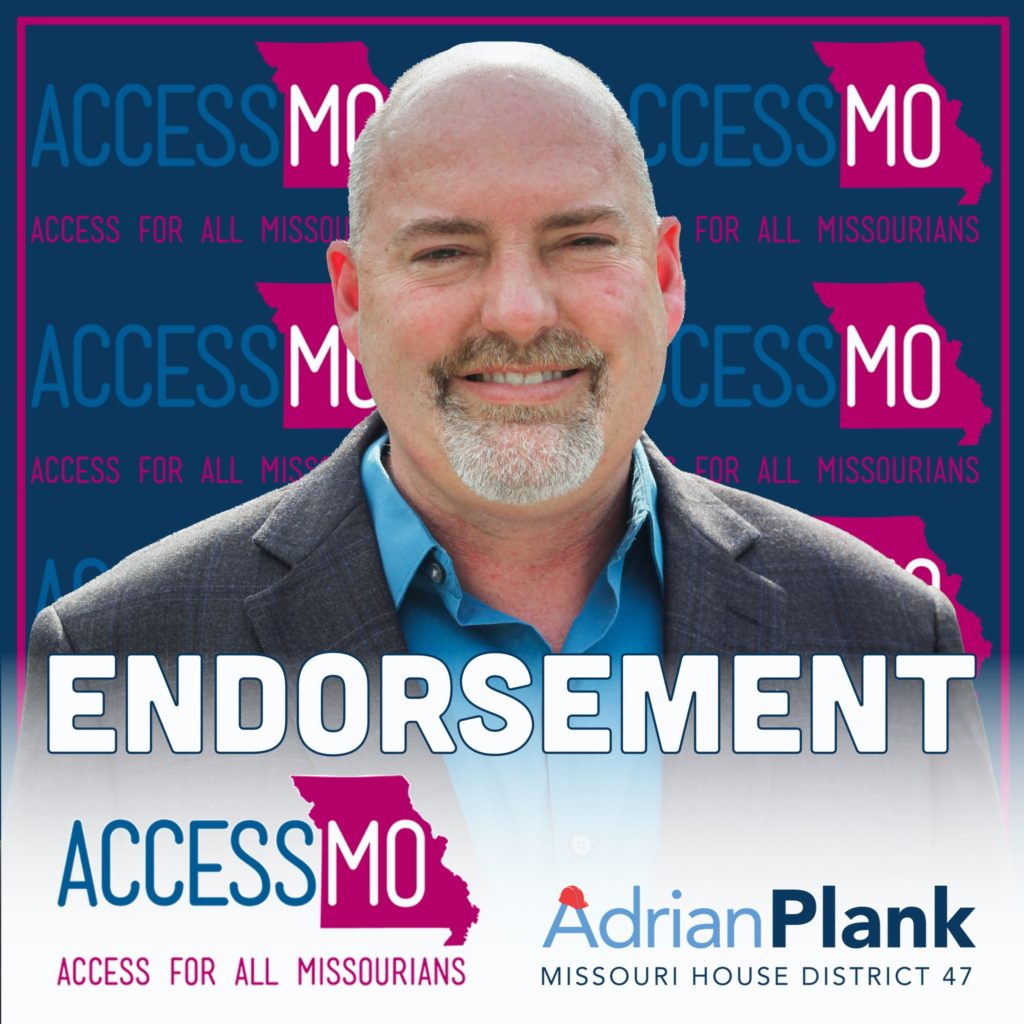 Access Mo Adrian Plank for Missouri 47th District State Representative