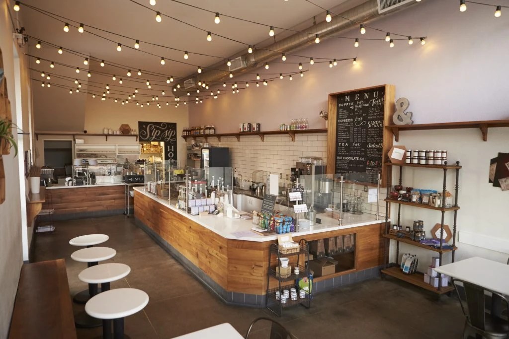 LED Coffee Shop Lighting Free Lighting Design Call Us Today! Free