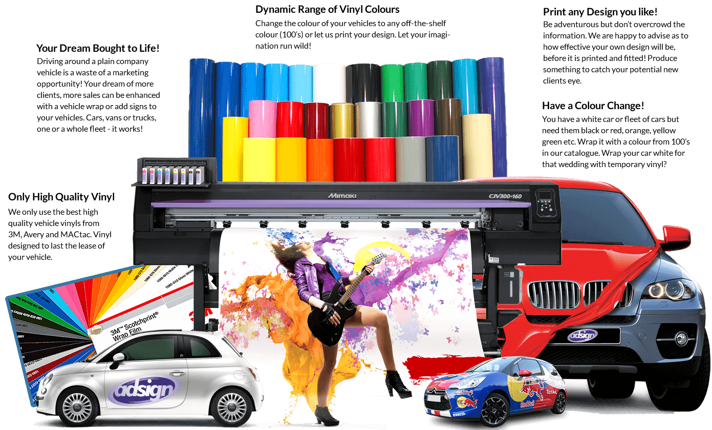 Adsign Vehicle Graphics & Wraps Fleet Vehicle Graphics & Wraps Solutions