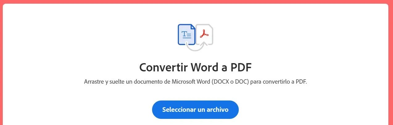 Pasar de Word a PDF sin programas Convertir PDF online y gratis