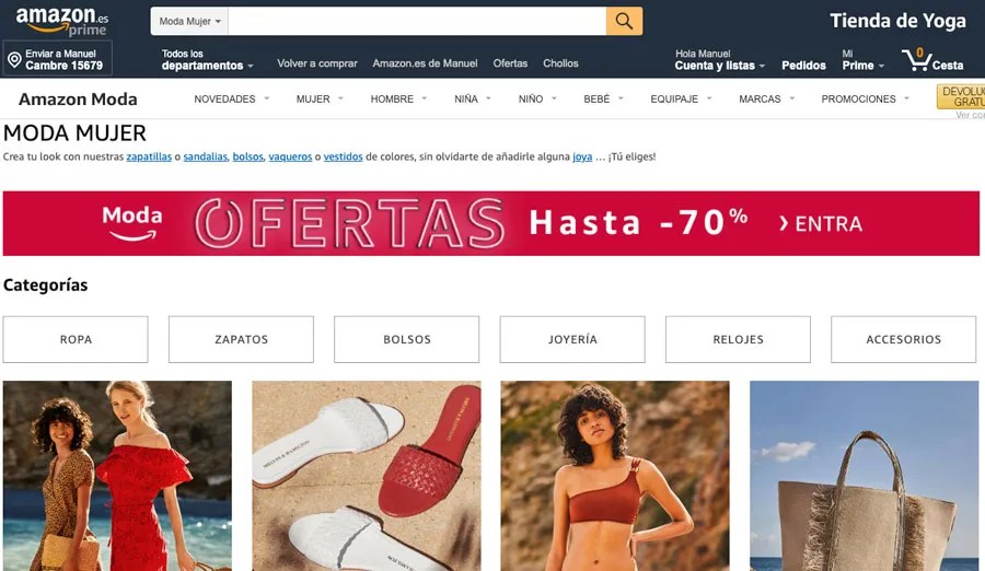 Tiendas online para comprar ropa y recibirla en casa