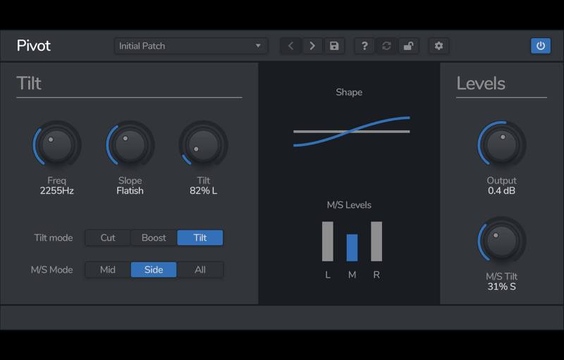 Pivot by Venomode Tilt Equalizer for Mac/Windows ADSR Sounds