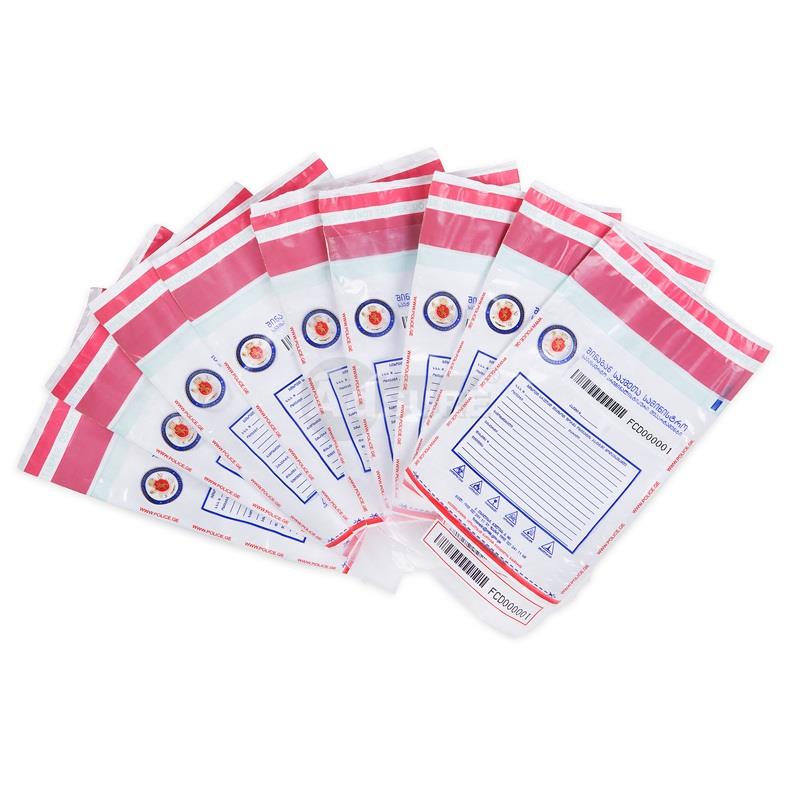Security Evidence Bags for Forensic Law Enforcement Adsure