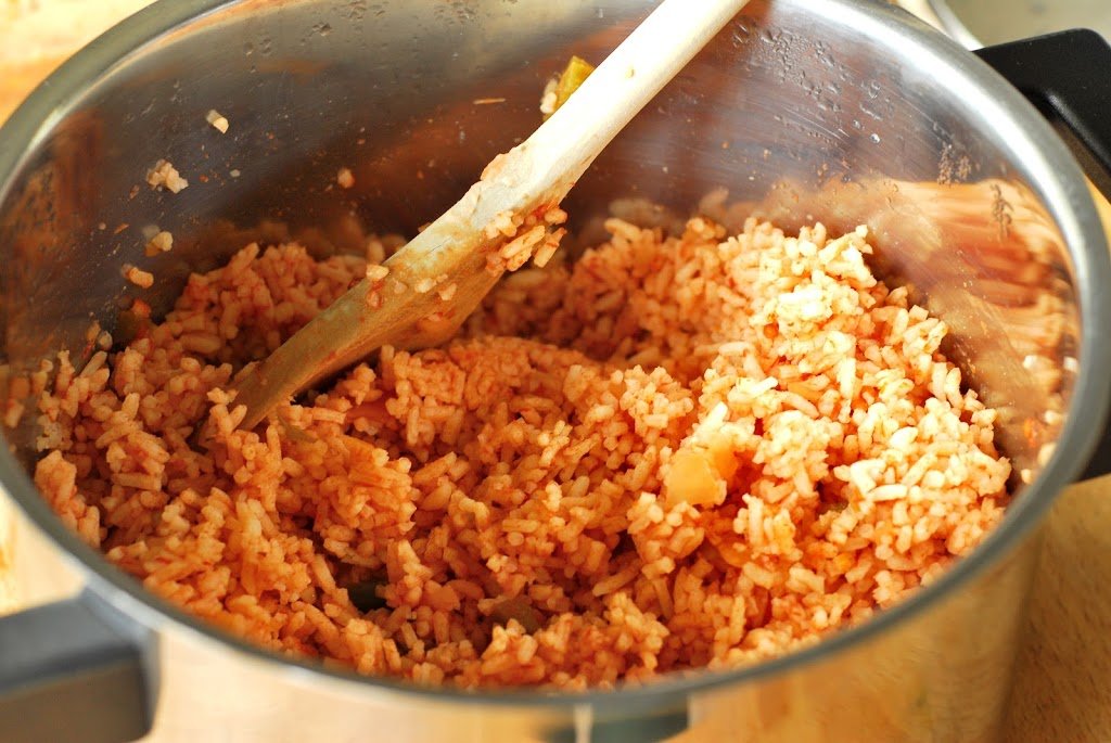 simple pinto beans and rice