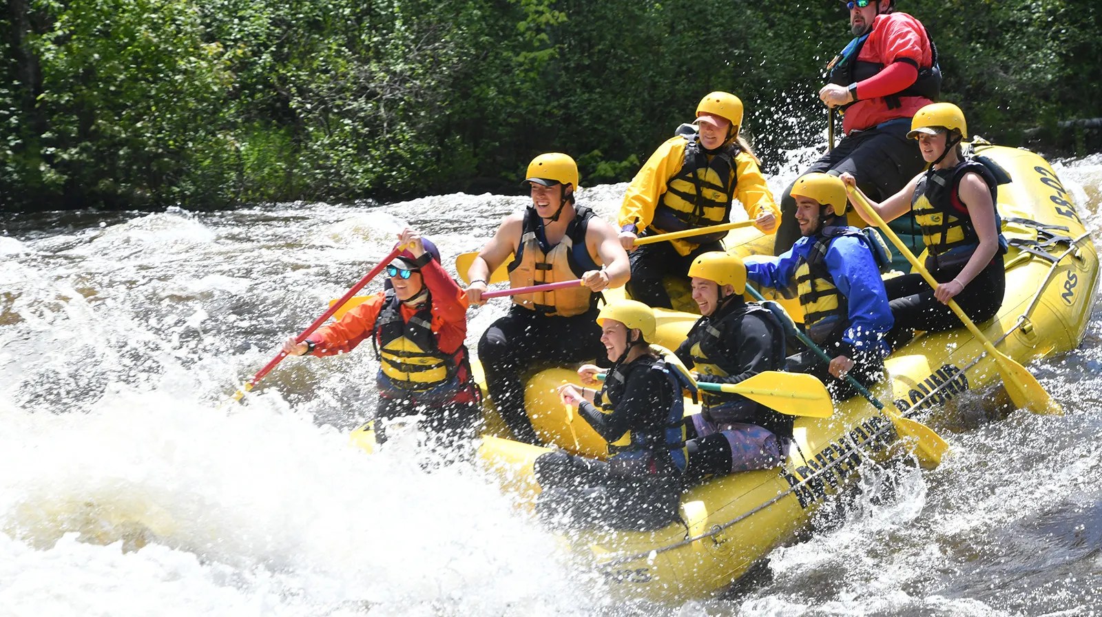 Maine Whitewater Rafting on the Dead River Adventure Bound