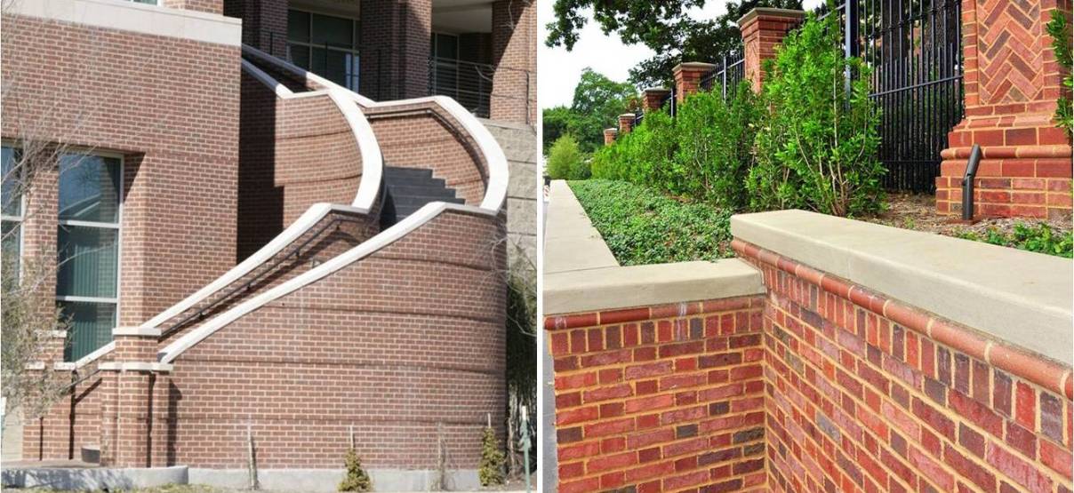 Architectural Stone Pier Caps, Coping, Hardscape