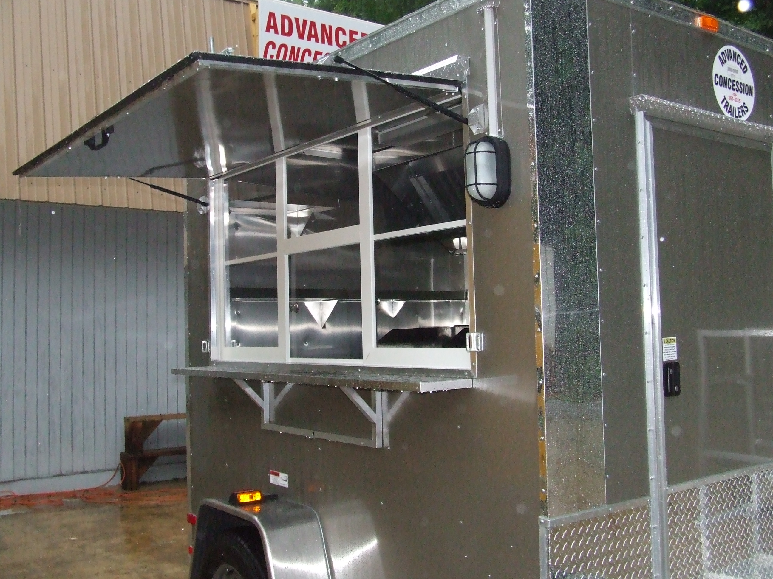 6 X 10 HOT DOG TRAILER Advanced Concession Trailers