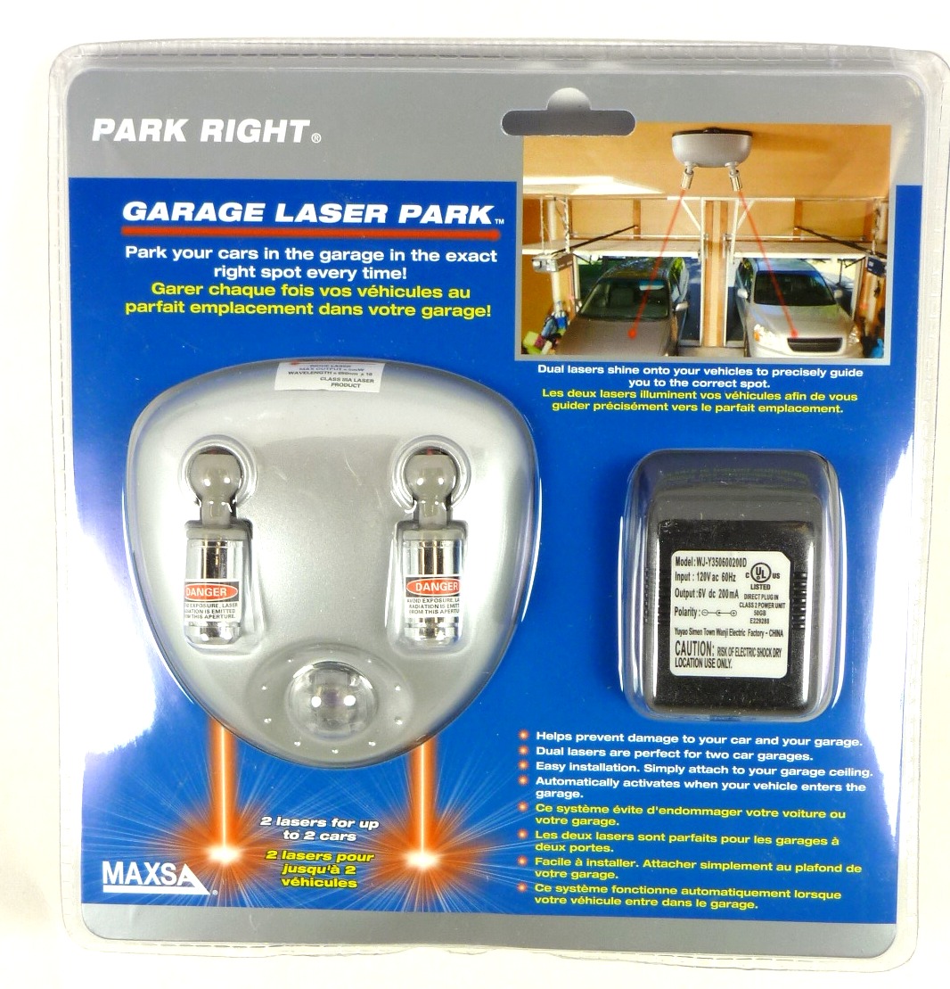 INNOVATIONS MAXSA 37312 Park Right Dual Garage Laser Park, Dual Lasers