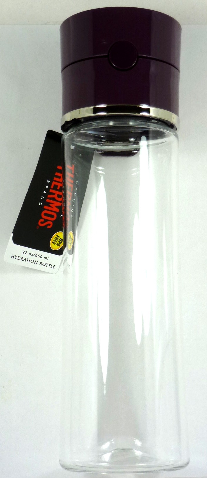 THERMOS NP4000WH6 22 oz Sipp Hydration Clear Water Bottle Plum eBay