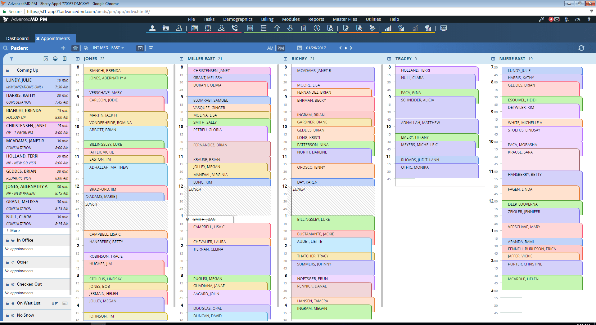Introducing Our Most Advanced Scheduling System. Ever. AdvancedMD