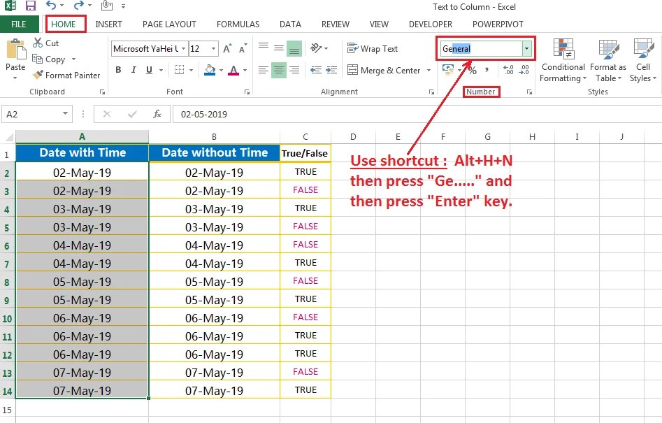 Extract Date From Timestamp Excel Printable Templates Free