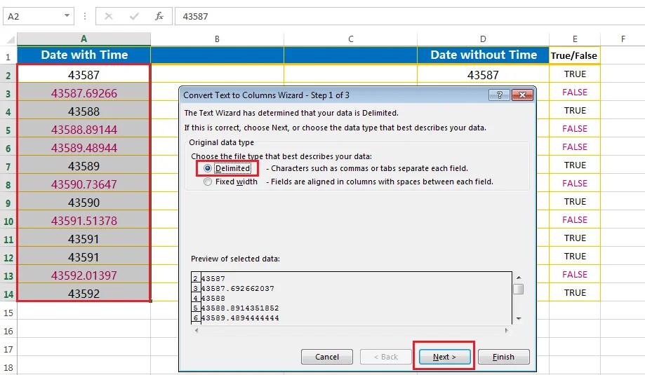 Extract Date From Timestamp Excel Printable Templates Free