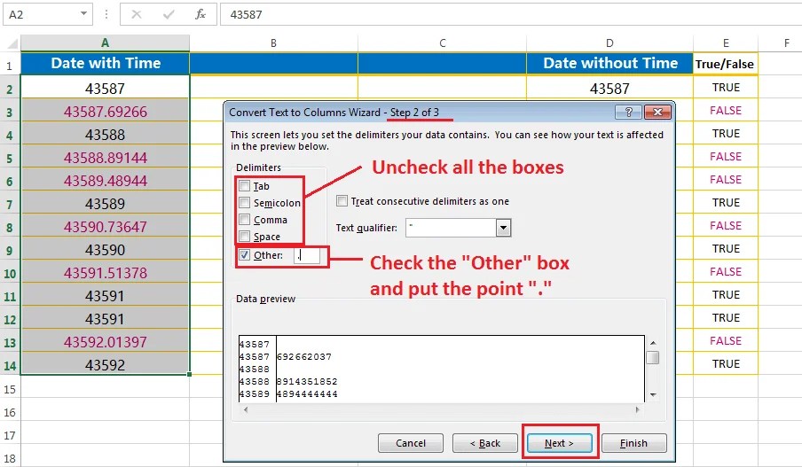 Extract Date From Timestamp Excel Printable Templates Free