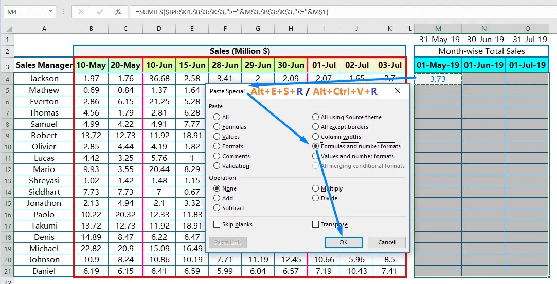 Tutorial 01 How to Use Excel SUMIFS Function with Single & Multiple